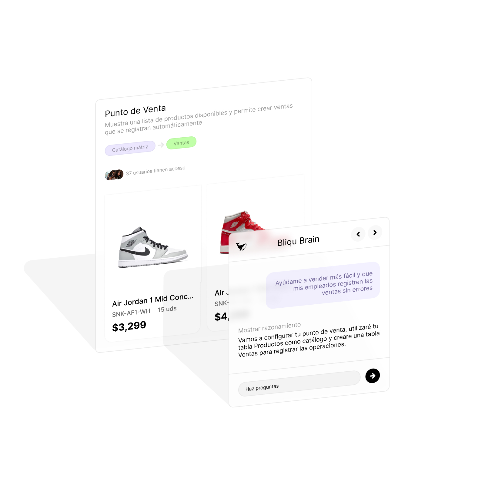 Apps y reportes generados automáticamente